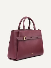 DKNY Red Onyx Satchel Bag - Image 3 of 4