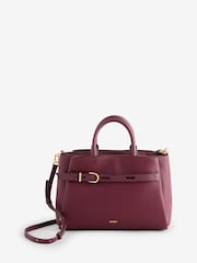 DKNY Red Onyx Satchel Bag - Image 4 of 4