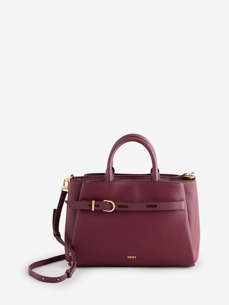 DKNY Red Onyx Satchel Bag - Image 4 of 4 DKNY Red Onyx Satchel Bag - Image 4 of 4