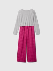 Gap Grey Long Sleeve Pyjamas (4-13yrs) - Image 3 of 4