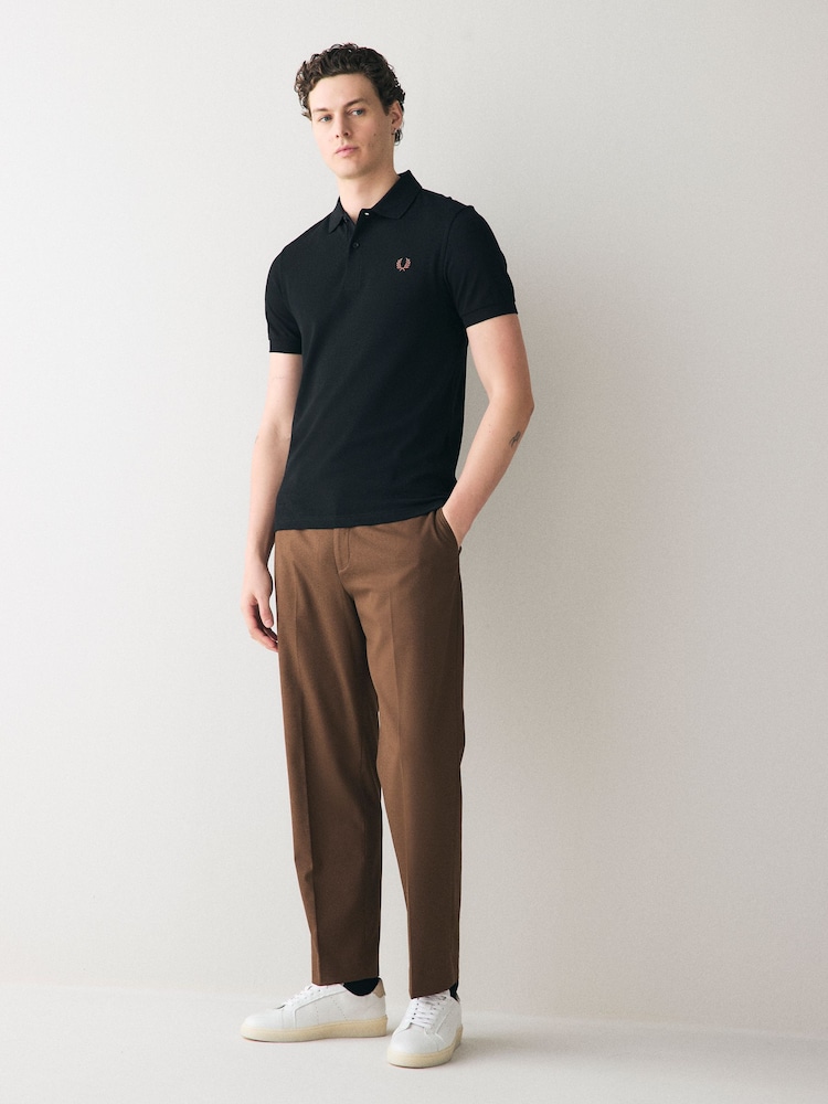 Fred Perry Plain Polo Shirt - Image 2 of 7 Fred Perry Plain Polo Shirt - Image 2 of 7
