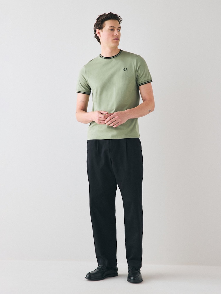 Fred Perry Twin Tipped Logo T-Shirt - Image 2 of 6