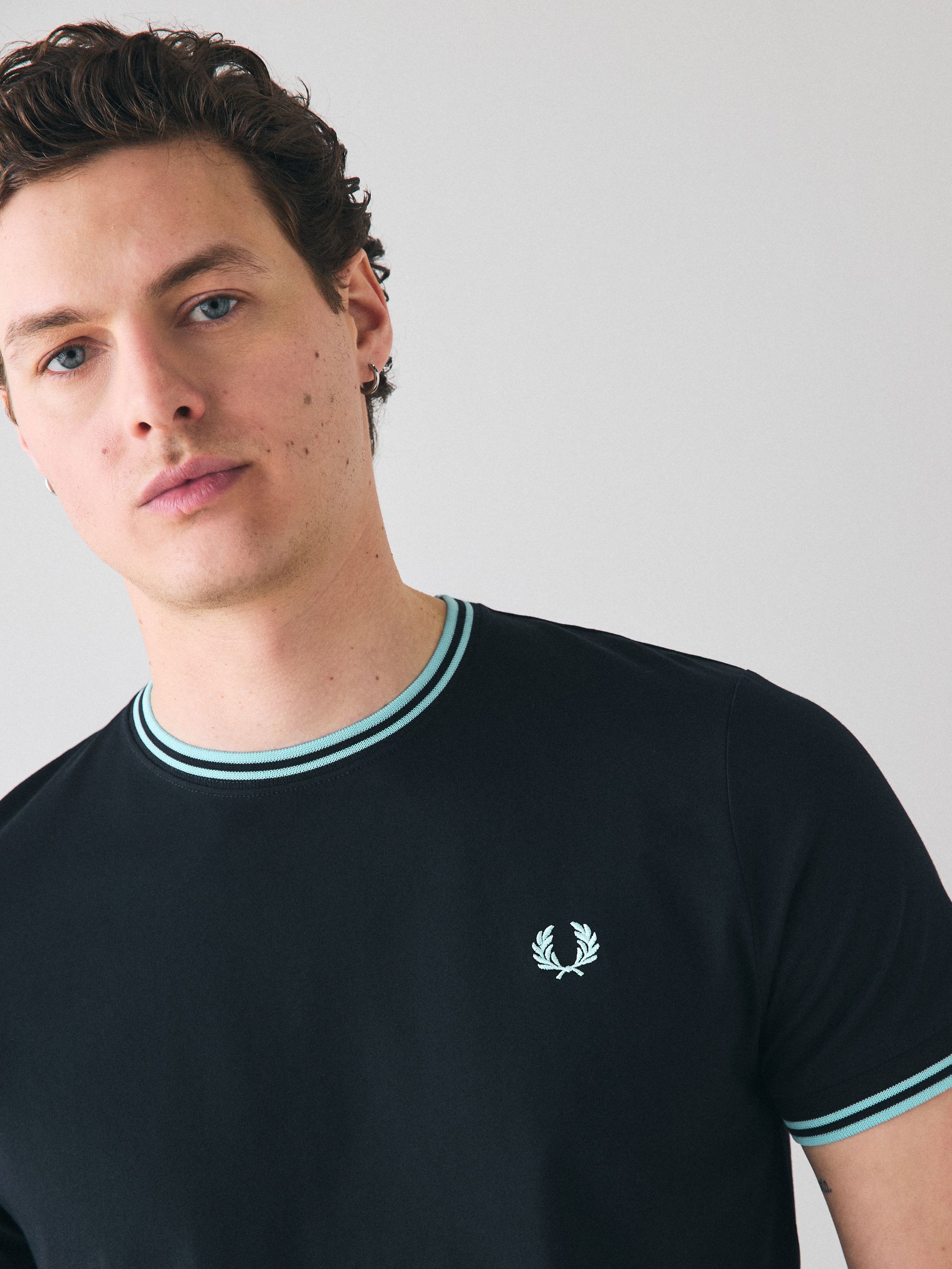 Buy Fred Perry Twin Tipped Logo T-Shirt from Next USA