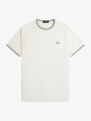 Fred Perry Twin Tipped Logo T-Shirt - Image 5 of 6