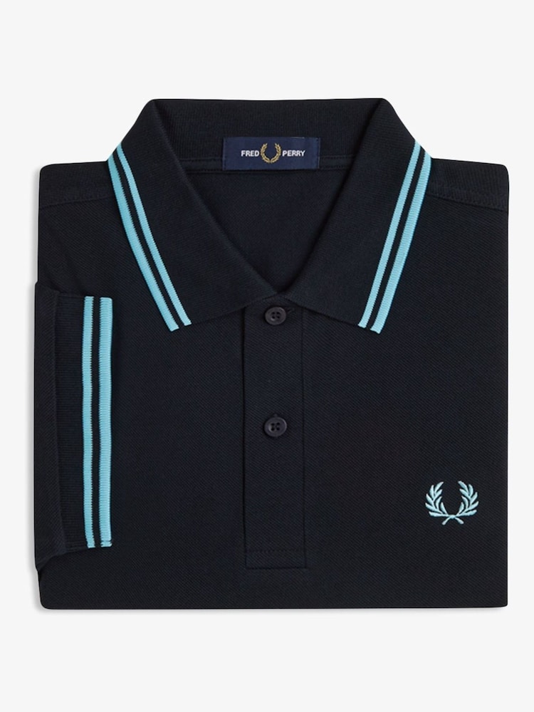 Fred Perry Twin Tipped Polo Shirt - Image 6 of 6 Fred Perry Twin Tipped Polo Shirt - Image 6 of 6