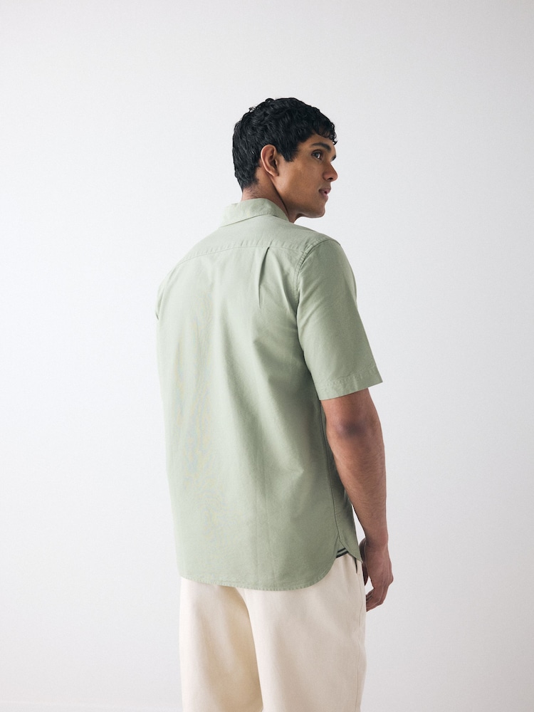 Fred Perry SS Oxford Shirt - Image 2 of 7