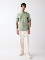 Fred Perry SS Oxford Shirt - Image 3 of 7