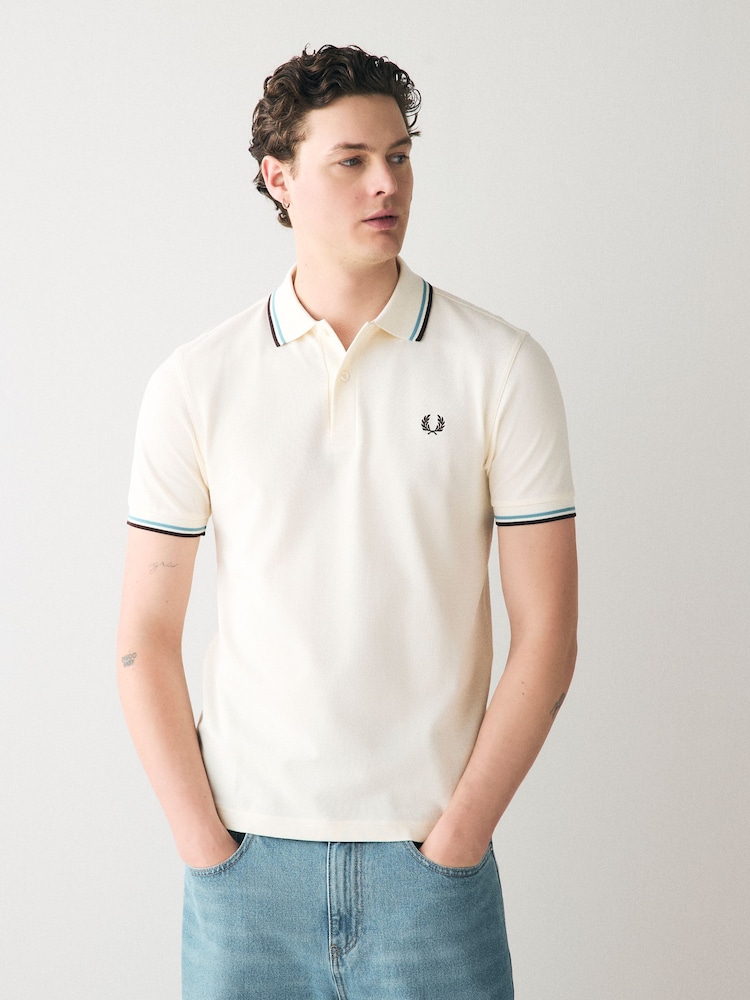 Fred Perry Twin Tipped Polo Shirt - Image 1 of 7 Fred Perry Twin Tipped Polo Shirt - Image 1 of 7
