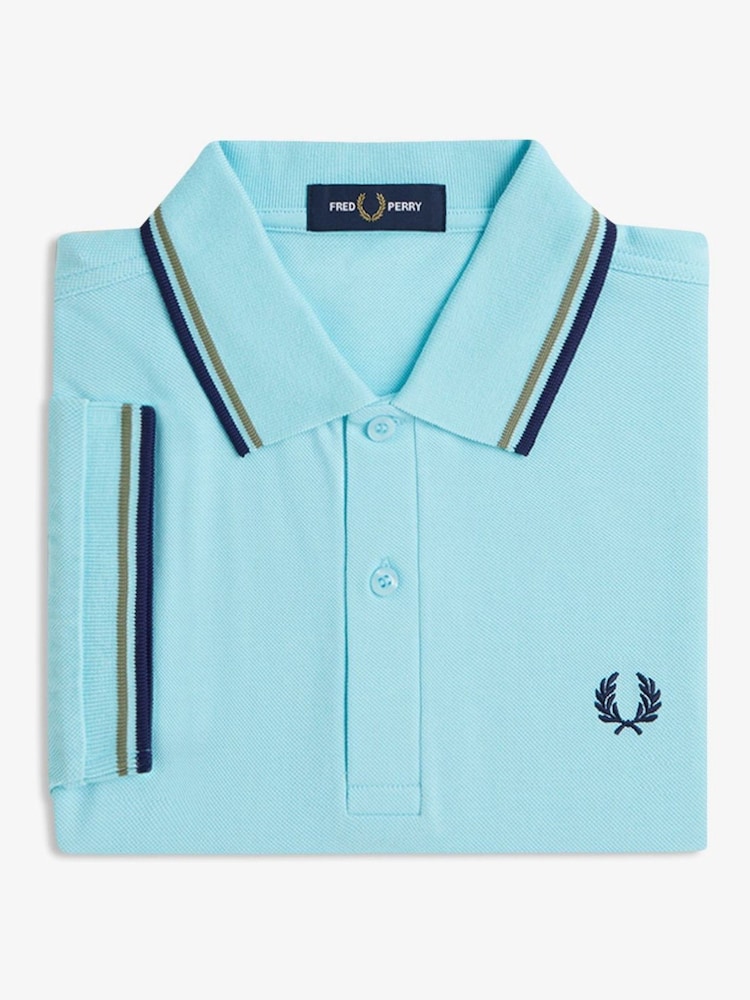 Fred Perry Twin Tipped Polo Shirt - Image 7 of 7