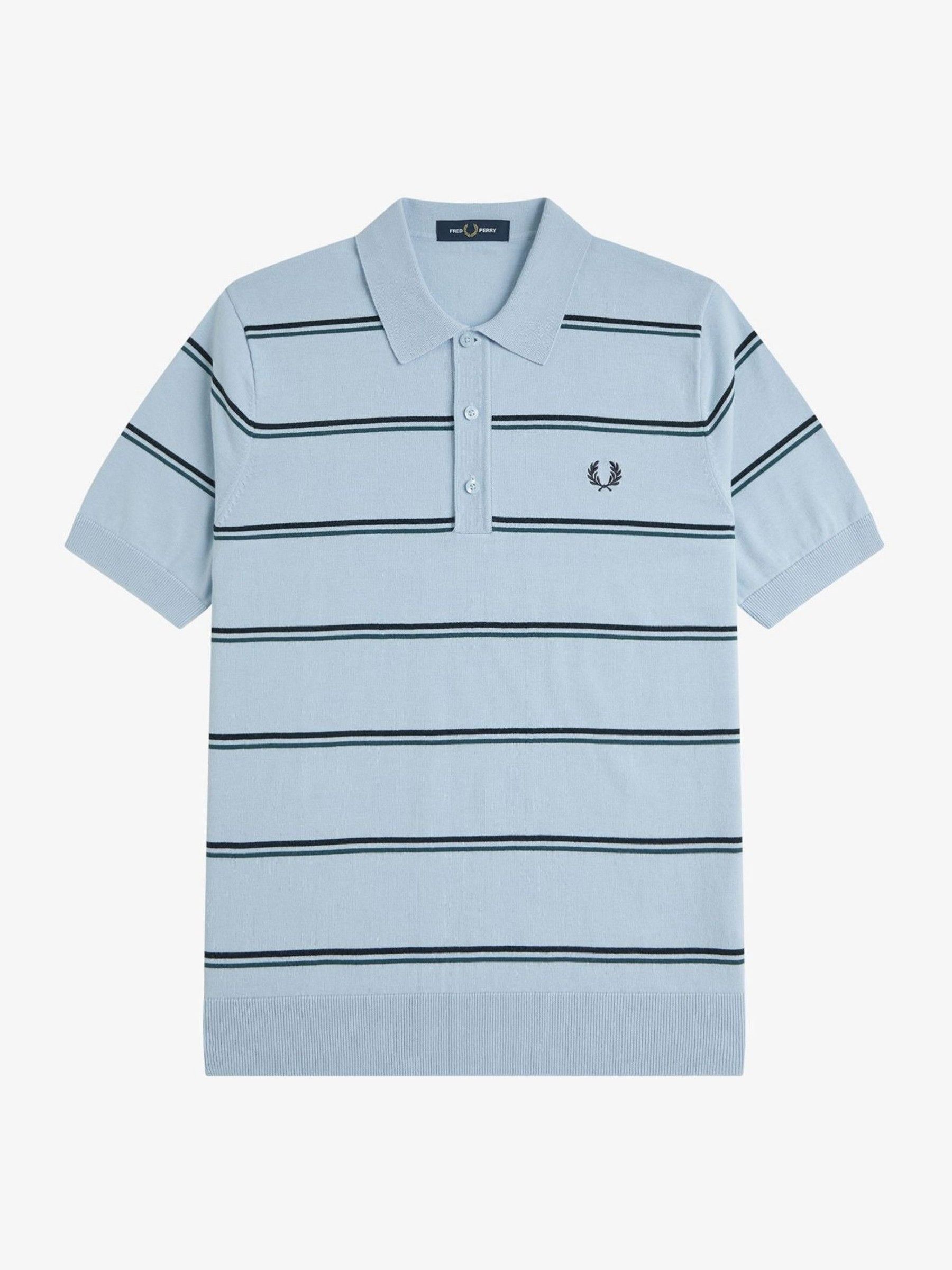 Buy Fred Perry Striped Knitted Polo Shirt from Next USA