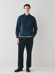 Fred Perry Cotton Twill Overshirt - Image 2 of 7