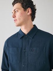 Fred Perry Cotton Twill Overshirt - Image 5 of 7