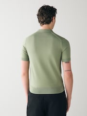 Fred Perry Cotton Knitted Polo Shirt - Image 2 of 6