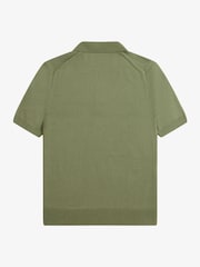 Fred Perry Cotton Knitted Polo Shirt - Image 6 of 6