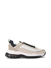 KG Kurt Geiger Natural Legit Lace Up2 Trainers - Image 1 of 5