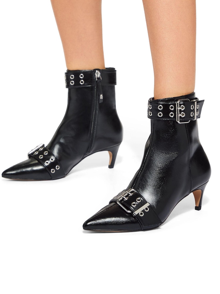 KG Kurt Geiger Zaponka Trace Buckle črna zaponka - Slika 1 iz 5 KG Kurt Geiger Zaponka Trace Buckle črna zaponka - Slika 1 iz 5