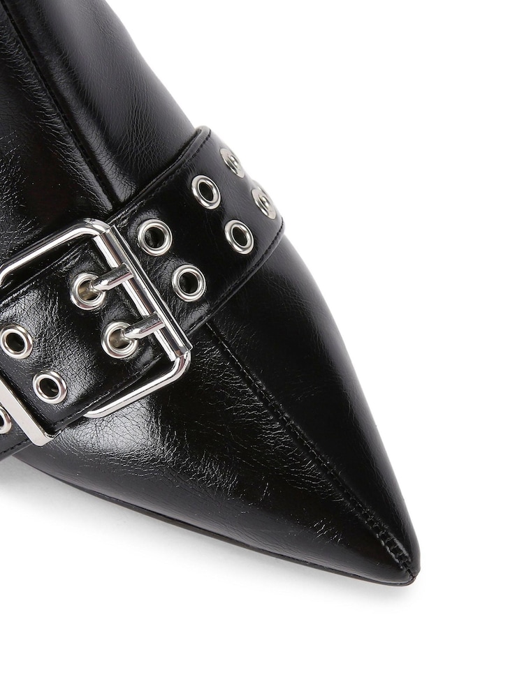 KG Kurt Geiger Zaponka Trace Buckle črna zaponka - Slika 5 iz 5 KG Kurt Geiger Zaponka Trace Buckle črna zaponka - Slika 5 iz 5