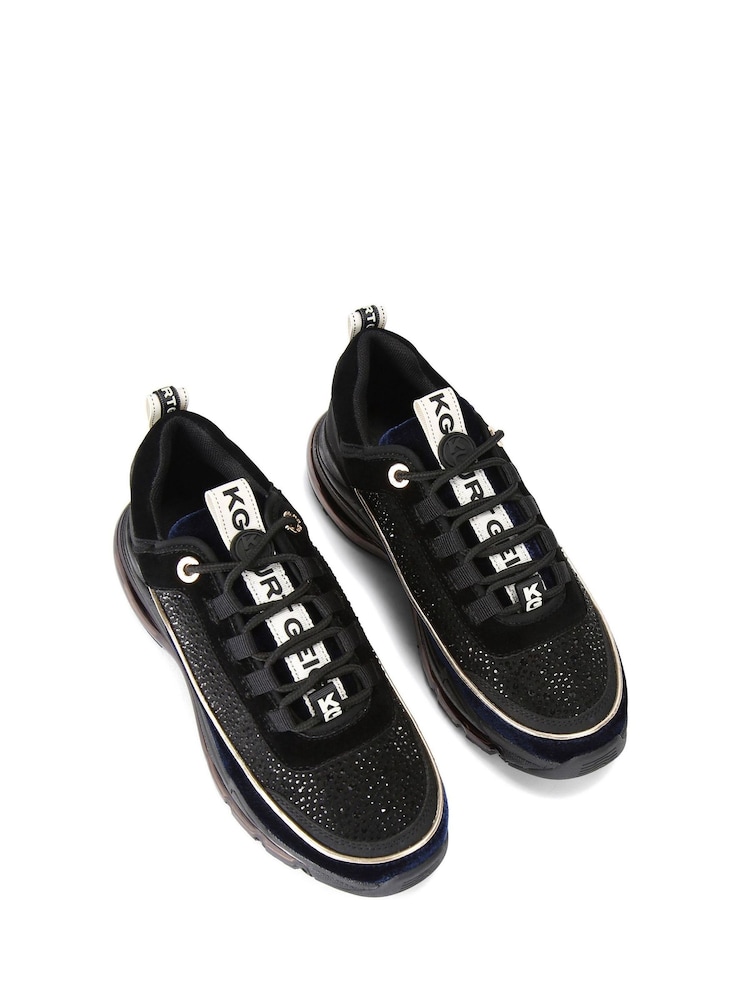 Negro cromo - Zapatillas de deporte con cordones Legit de KG Kurt Geiger - Imagen 2 de 5 Negro cromo - Zapatillas de deporte con cordones Legit de KG Kurt Geiger - Imagen 2 de 5