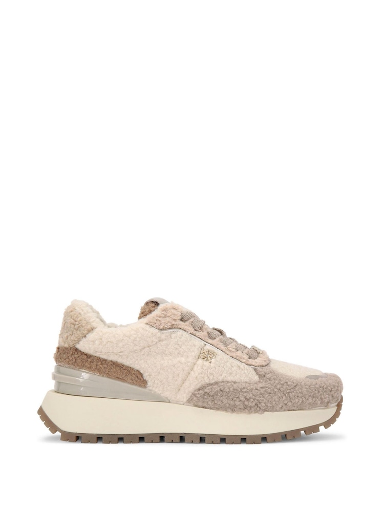 KG Kurt Geiger Natural Louisa Warm Trainers - Image 2 of 5 KG Kurt Geiger Natural Louisa Warm Trainers - Image 2 of 5
