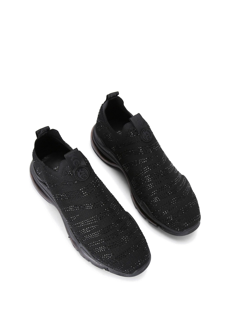2 športni copati KG Kurt Geiger Legit Slip On Bling črna - Slika 2 iz 5 2 športni copati KG Kurt Geiger Legit Slip On Bling črna - Slika 2 iz 5