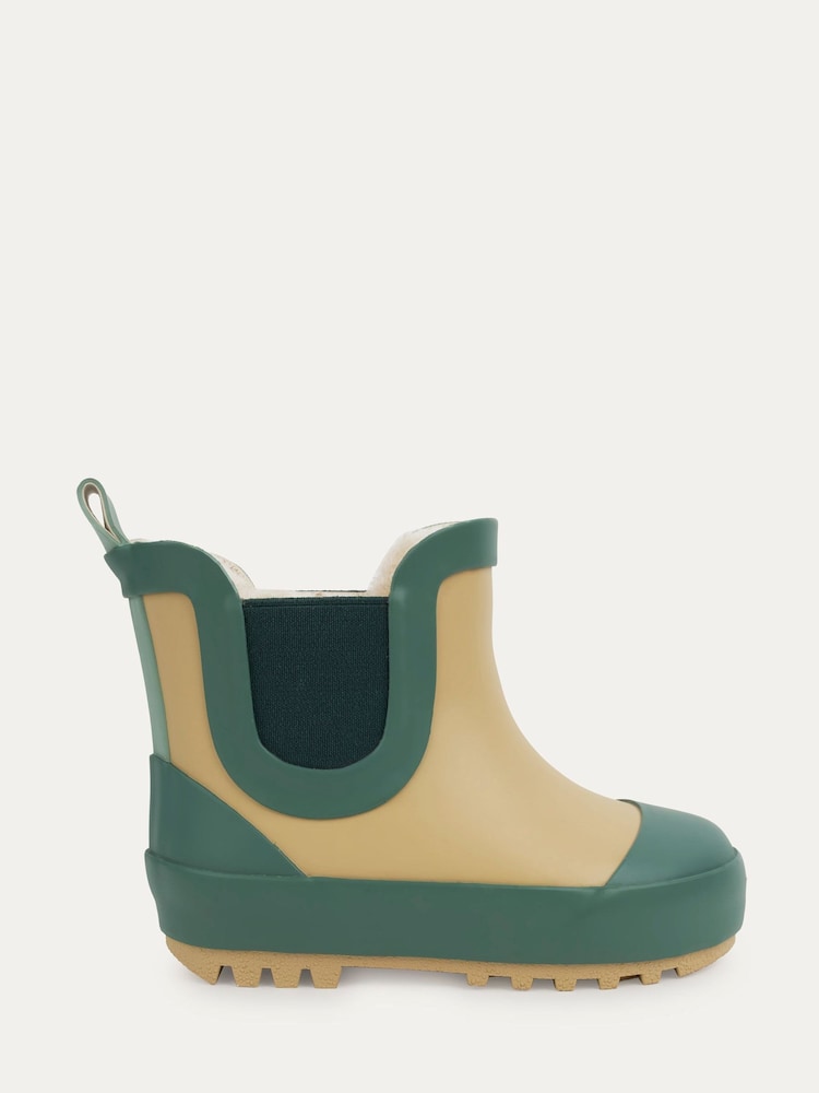 KIDLY By MORI Cosy Fleece Lined Short Wellies - Image 1 of 5 KIDLY By MORI Cosy Fleece Lined Short Wellies - Image 1 of 5