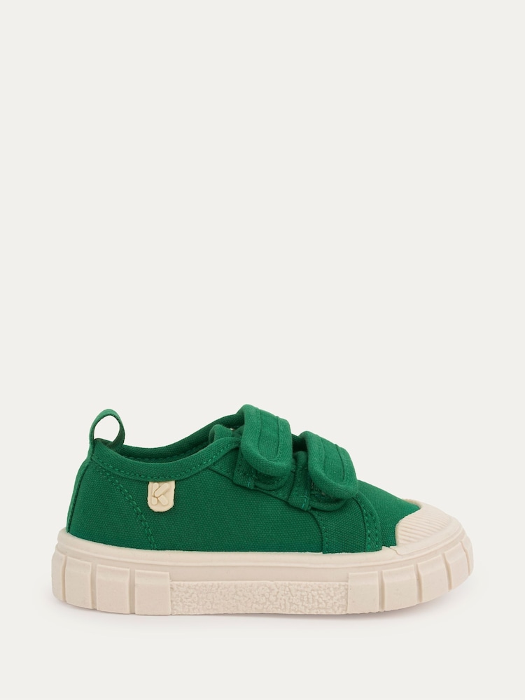 KIDLY Plain Canvas Trainers - Image 1 of 4