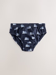 Blue Transport Briefs 10 Pack (1.5-10yrs) - Image 3 of 14