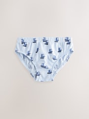 Blue Transport Briefs 10 Pack (1.5-10yrs) - Image 5 of 14