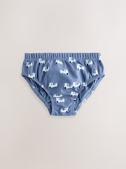 Blue Transport Briefs 10 Pack (1.5-10yrs) - Image 6 of 14