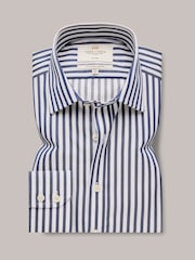 Hawes & Curtis Slim Non-Iron Bold Stripe 100% Cotton Blue/White Shirt - Изображение 1 из 3