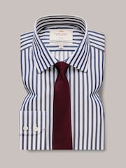 Hawes & Curtis Slim Non-Iron Bold Stripe 100% Cotton Blue/White Shirt - Изображение 2 из 3