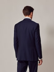 Hawes & Curtis Slim Blue Twill Suit Jacket - Image 2 of 3