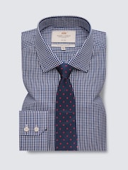 Hawes & Curtis Slim Fit Non Iron Gingham Check 100% Cotton Shirt - Image 2 of 3