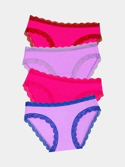 Stripe & Stare Original Knickers 4 Pack - Image 1 of 10