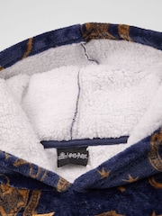 Vanilla Underground Blue Girls Harry Potter Blanket Hoodie - Image 3 of 6