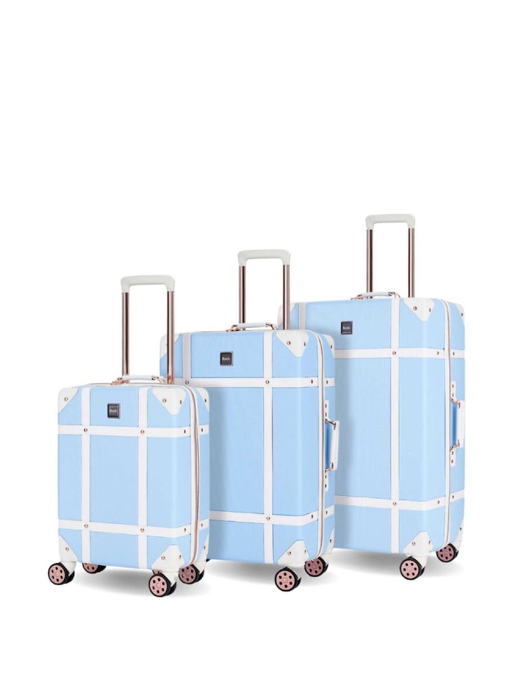 Rock Luggage Vintage Suitcases 3 Piece Set - Image 1 of 4