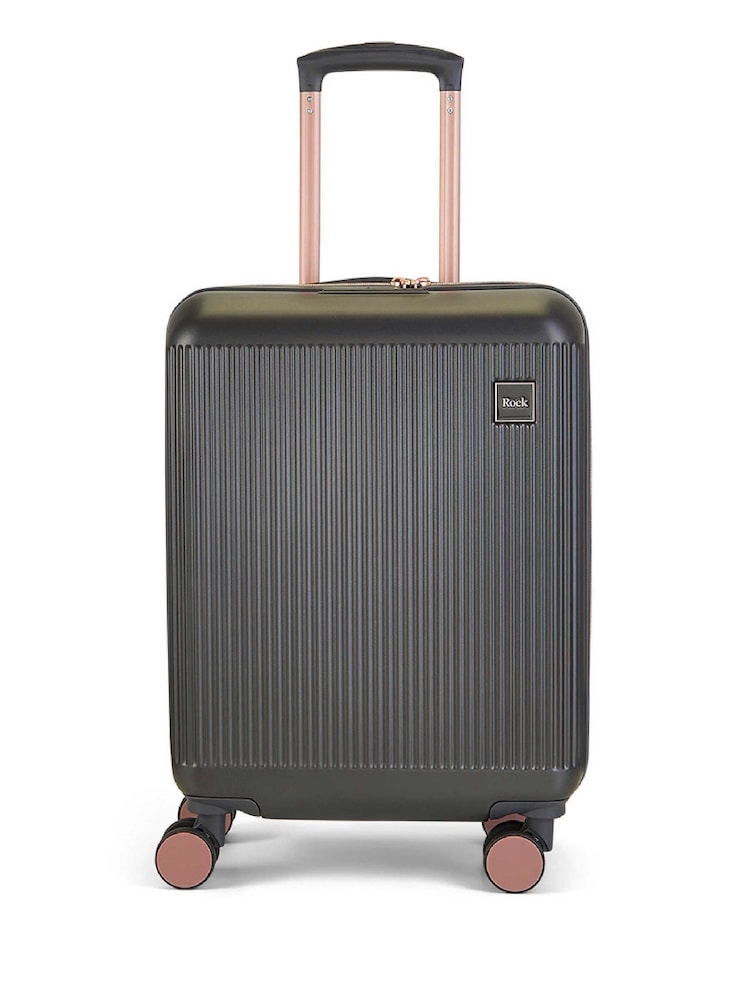 Rock Luggage Grey Aria Cabin Suitcase - Image 1 of 6