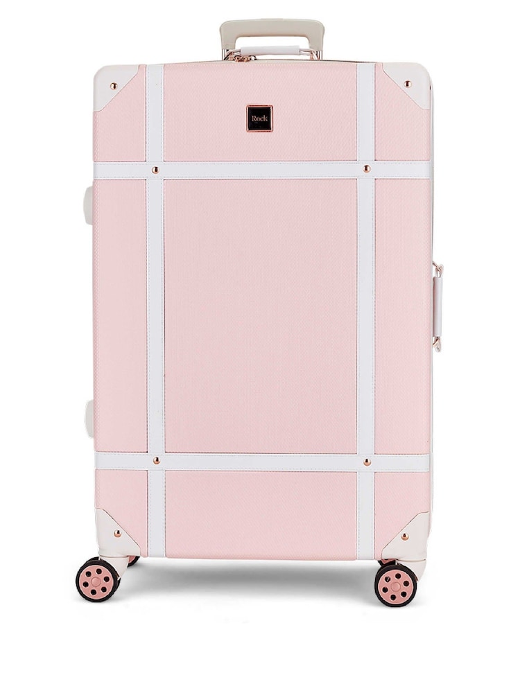 Rock Luggage Large Vintage Suitcase - Image 2 of 5