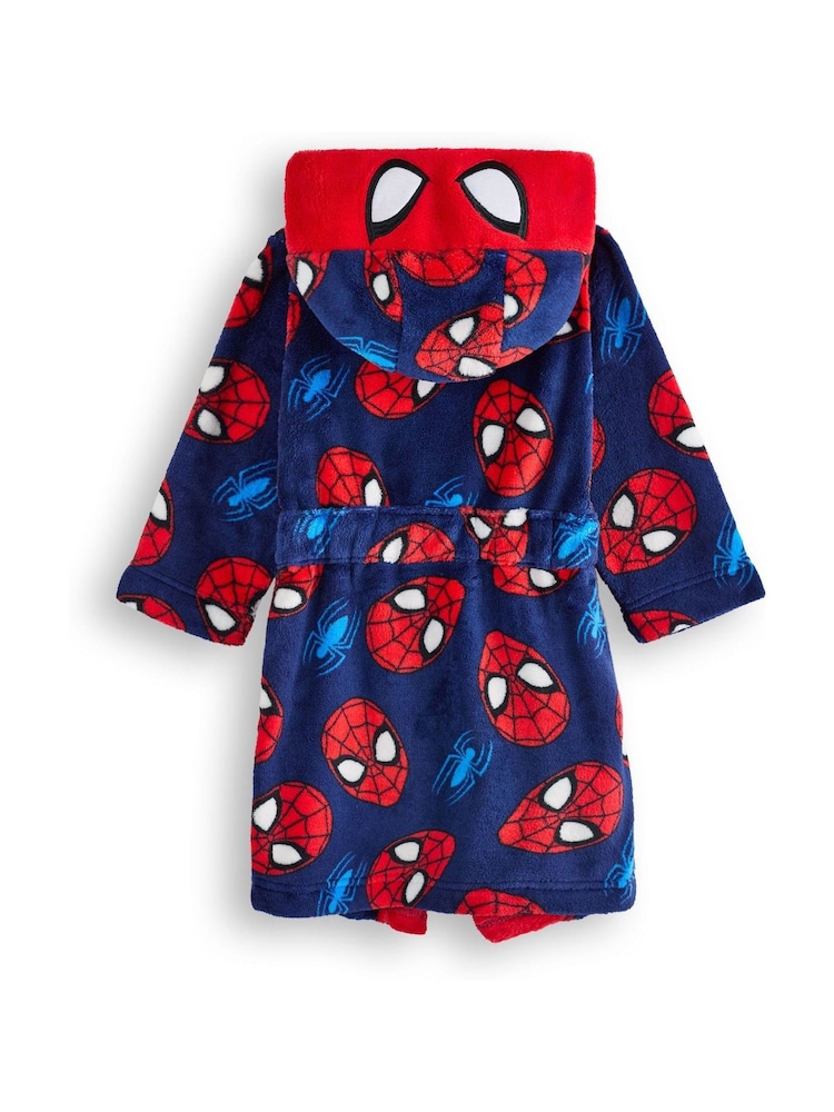 Vanilla Underground Red Spider-Man Boys Dressing Gown - Image 2 of 6