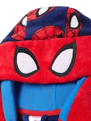 Vanilla Underground Red Spider-Man Boys Dressing Gown - Image 4 of 6
