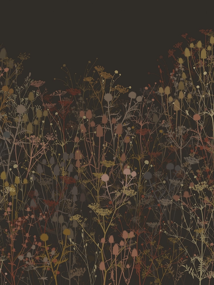 Clarissa Hulse Cocoa Tanias Garden Fixed Size 4M Mural - Image 1 of 4