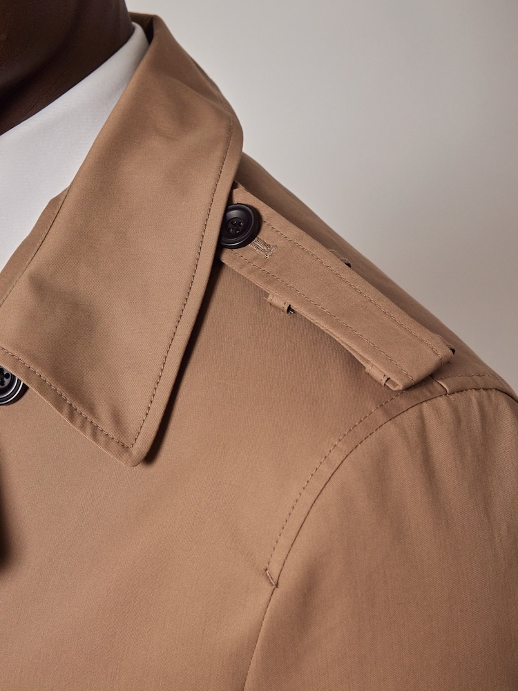 Hawes & Curtis Natural Trench Coat - Image 3 of 3