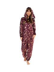 Character Red Harry Potter Gryffindor Fleece All-In-One With Pointed Hood - Image 1 of 4