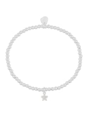 Estella Bartlett Silver Tone CZ Star Sienna Bracelet - Image 1 of 3