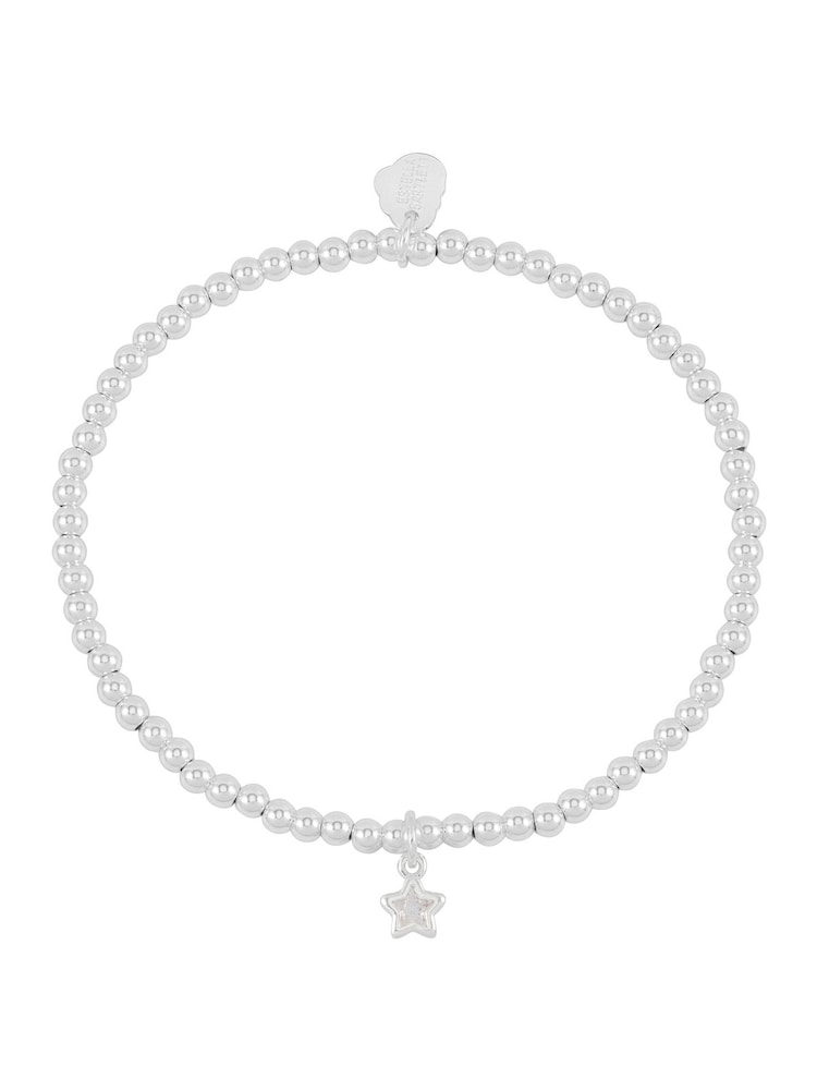 Estella Bartlett Silver Tone CZ Star Sienna Bracelet - Image 1 of 3