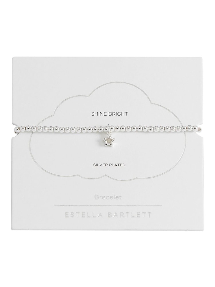 Estella Bartlett Silver Tone CZ Star Sienna Bracelet - Image 3 of 3