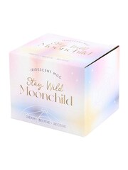 Something Different Irridescent White Stay Wild Moon Child Rounded Mug - Image 5 of 5