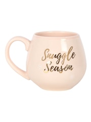 Something Different Pink/Gold Snuggle Season Ceramic Mug - Image 2 of 4
