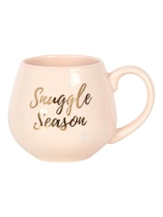 Something Different Pink/Gold Snuggle Season Ceramic Mug - Image 3 of 4