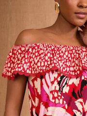 Love & Roses Bardot Jersey Playsuit - Imagen 2 de 4